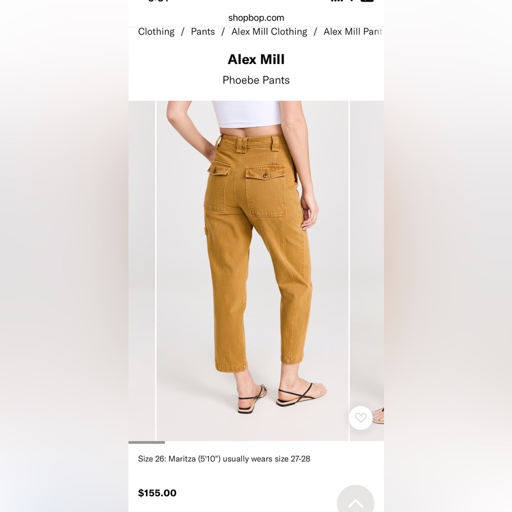 Alex Mill Pheobe Pant